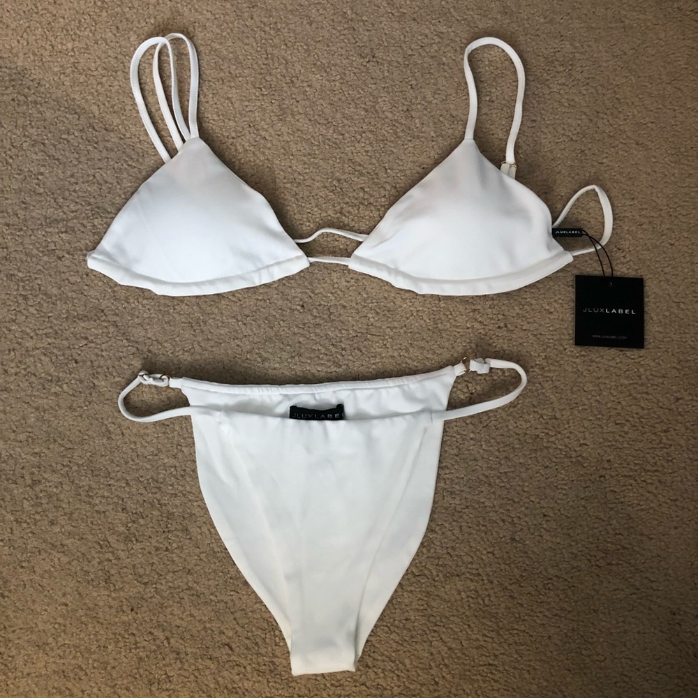 JLUXLABEL White Bikini Set